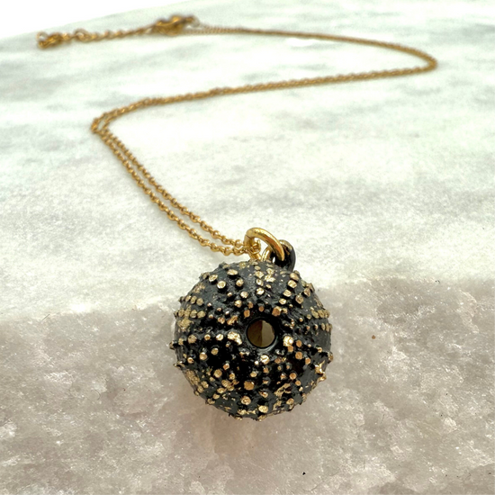 PETITE SEA URCHIN – BLACK - PENDANT