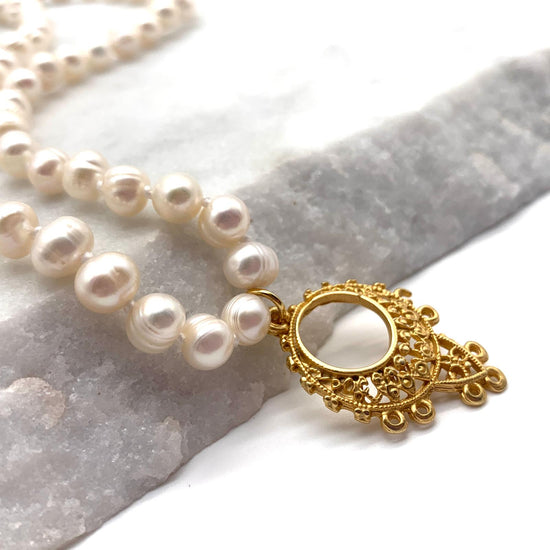 BOHO - PEARL - NECKLACE