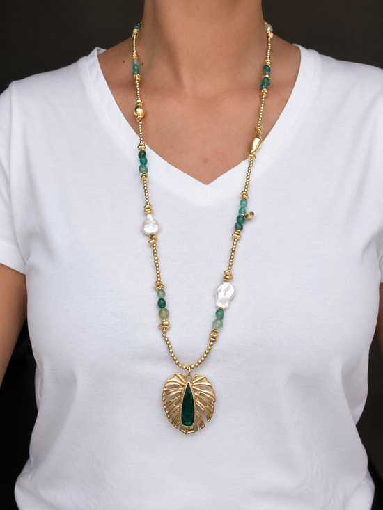 LUSH - AVENTURINE - NECKLACE
