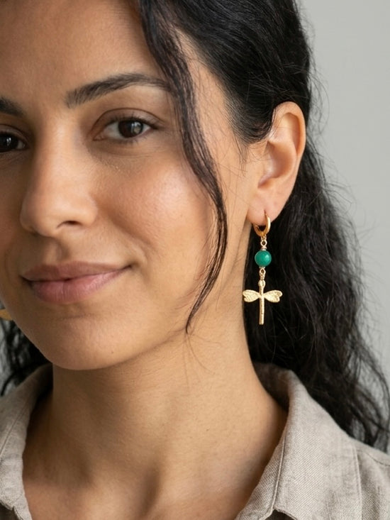 GARDEN BREEZE - AGATE - EARRINGS
