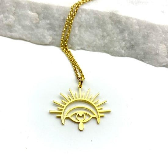 EYE OF PEACE- NECKLACE