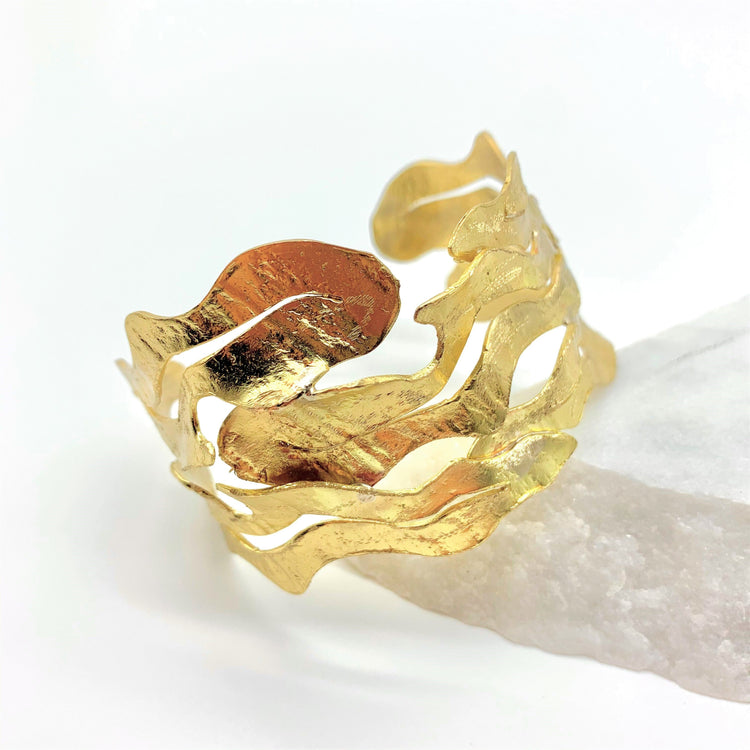 ROCKWEED – GOLD – CUFF Cuffs Sue&