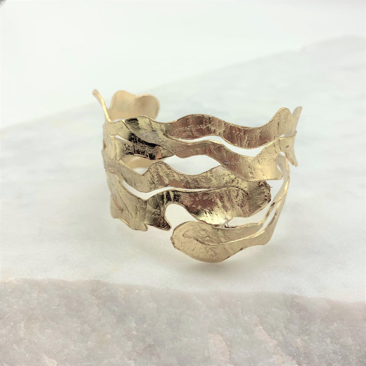ROCKWEED – GOLD – CUFF Cuffs Sue&