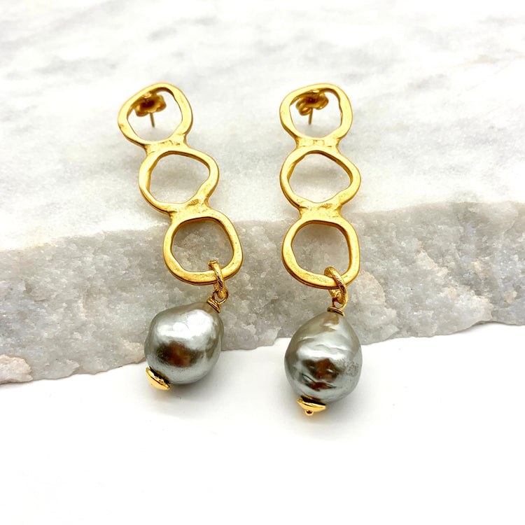 ETERNITY FRIENDSHIP – SILVER PEARL – EARRINGS Earrings Sue&