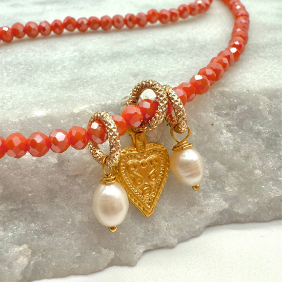 WARM HEART - NECKLACE