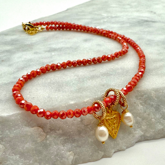 WARM HEART - NECKLACE