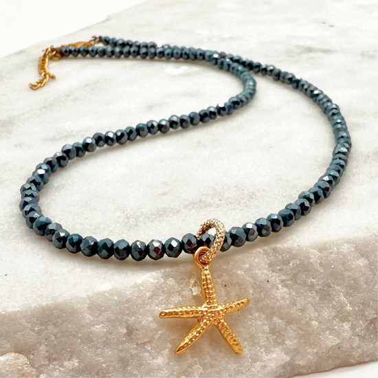 STAR FISH - OCEAN BLUE - NECKLACE