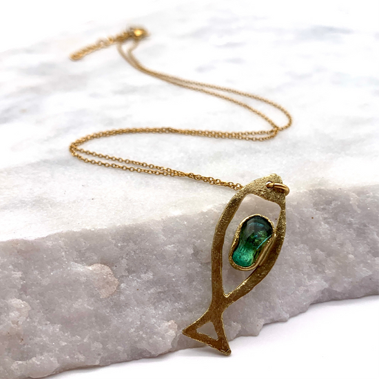 FISH - AQUA - PENDANT