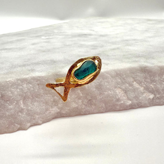 FISH - AQUA - RING