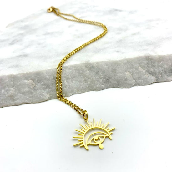 EYE OF PEACE- NECKLACE
