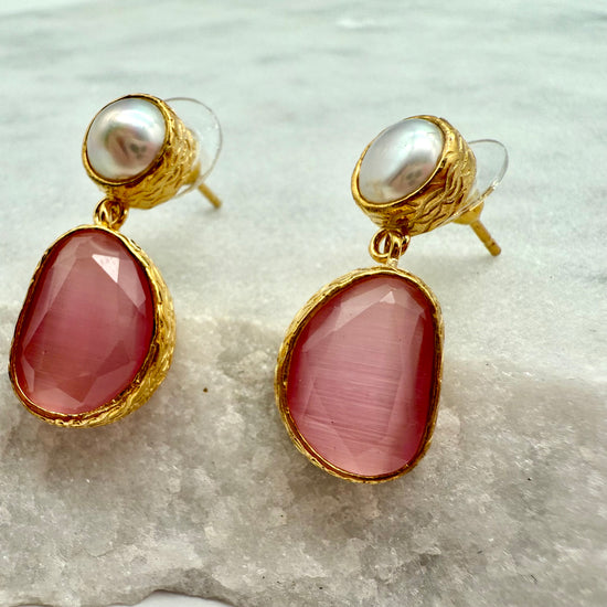 CHIC – CRYSTAL - PEARL – EARRINGS