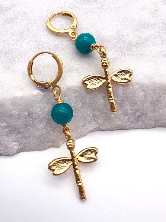 GARDEN BREEZE - AGATE - EARRINGS