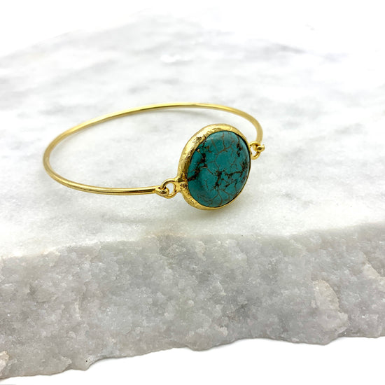 CIRCLE OF LIFE - TURQUOISE - CUFF