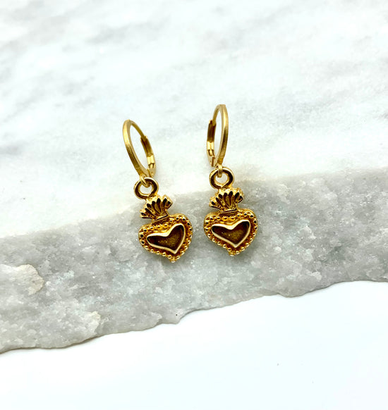 MINI HEART - HUG HOOPS