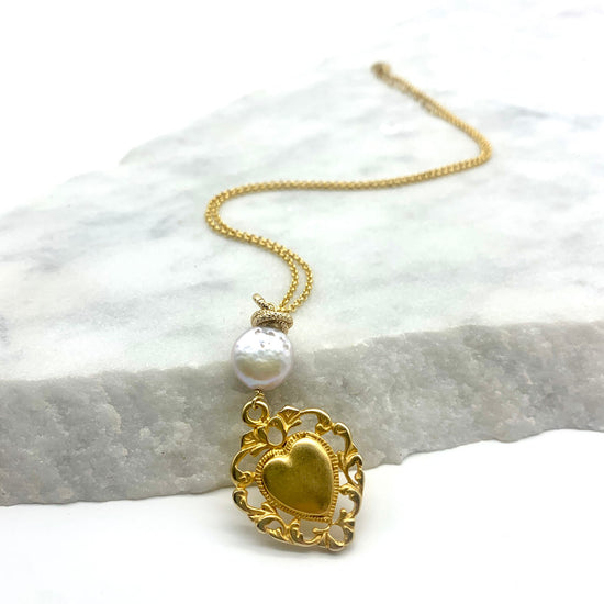 BE MINE - FRESHWATER PEARL - NECKLACE