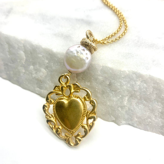 BE MINE - FRESHWATER PEARL - NECKLACE