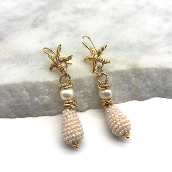 DAZZLING – BLUSH CRYSTAL - EARRINGS