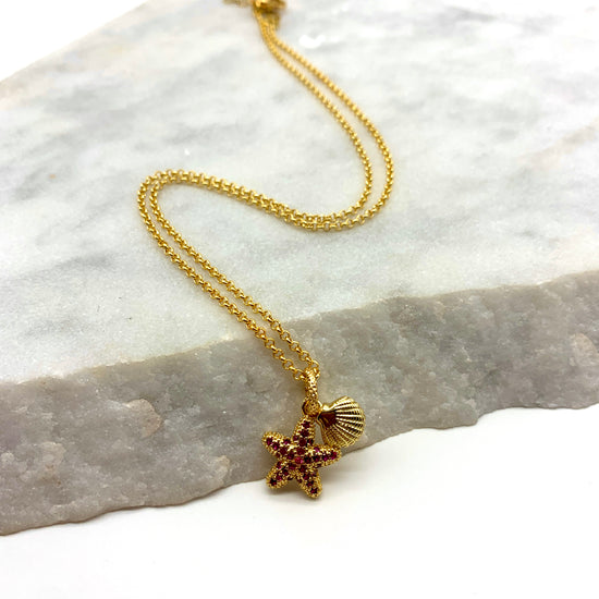 SEASHORE – CRYSTAL - NECKLACE