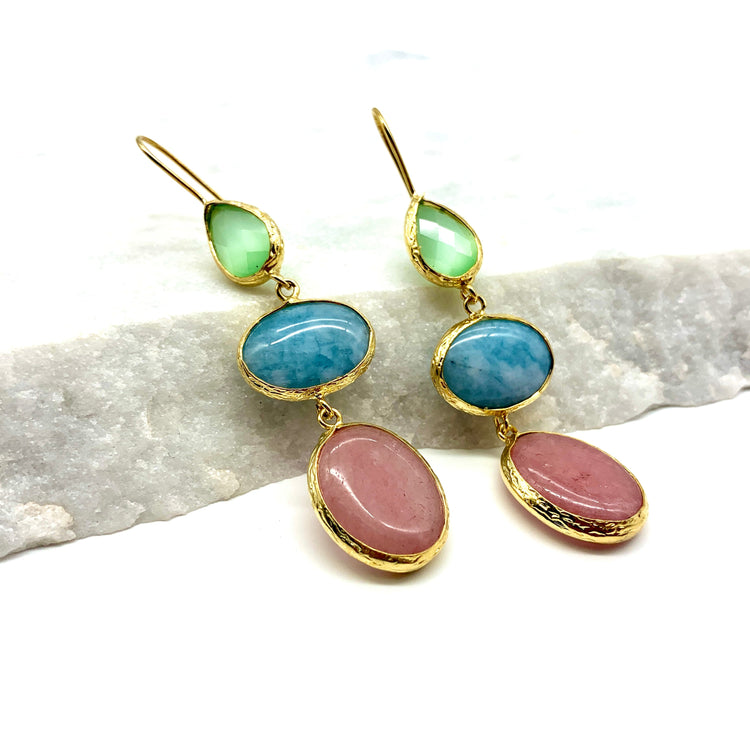 COLOUR GLAM – PASTEL – EARRINGS Earrings Sue&