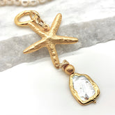 STARFISH GLOW – PEARL – NECKLACE Necklace Sue&