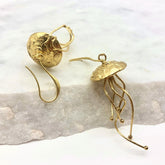 JELLYFISH – GOLD - EARRINGS Earrings Sue&