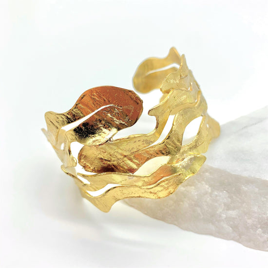 ROCKWEED – GOLD – CUFF Cuffs Sue&