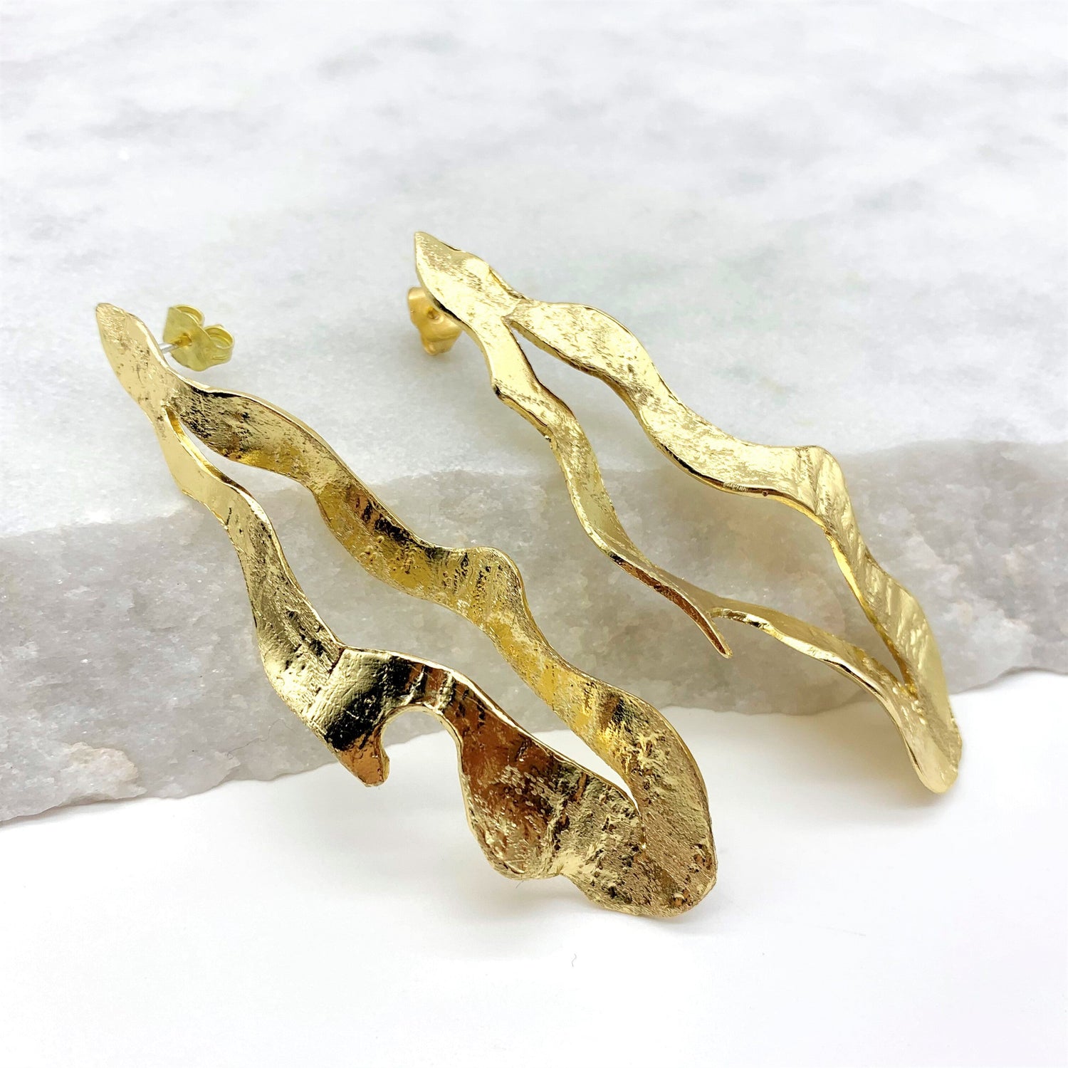 ROCKWEED – GOLD - EARRINGS Earrings Sue&