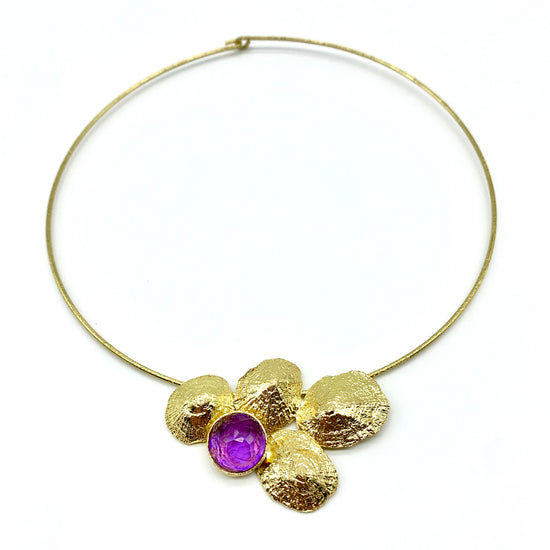 LIMPET LOVE – PURPLE – CHOKER