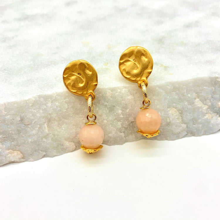 SPLASH – NUDE AGATE – EARRINGS Earrings Sue&