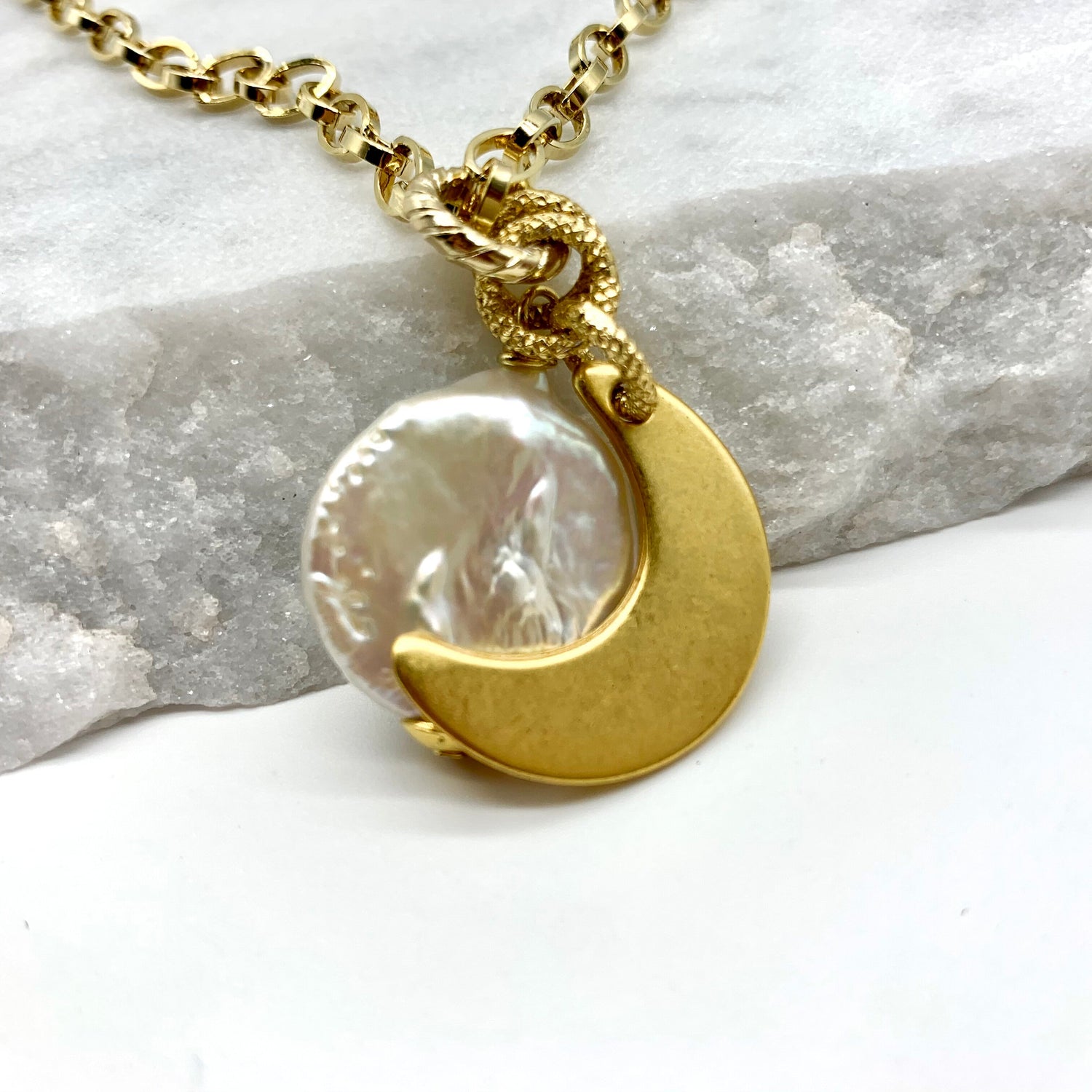 MOON PHASE – LAYERED NECKLACE Necklace Sue&