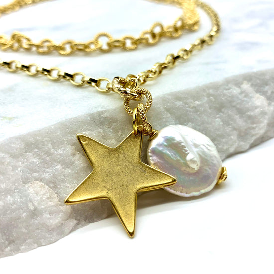 STARRY NIGHT - LAYERED NECKLACE Necklace Sue&