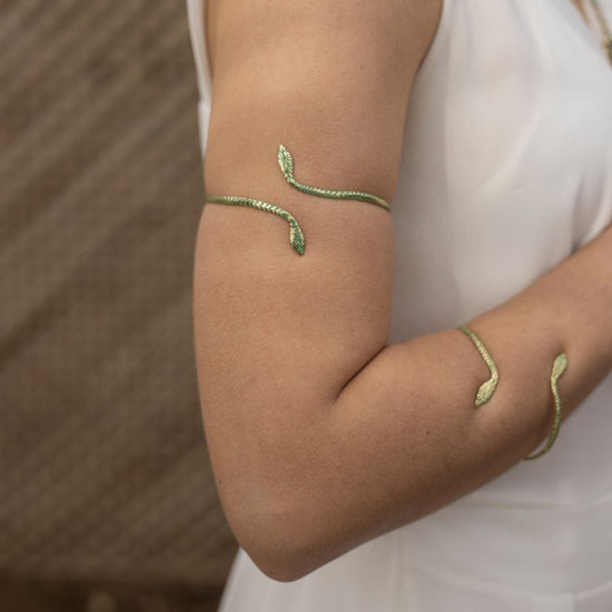 VIPER – GOLD - UPPER ARM CUFF