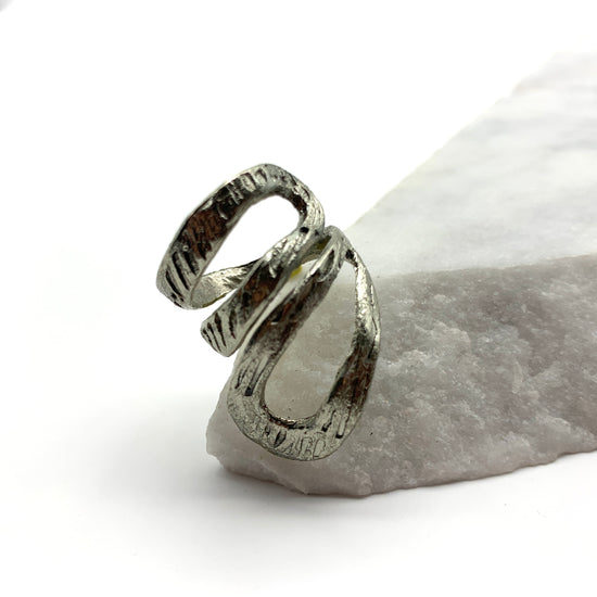 SPIRAL - SILVER - RING